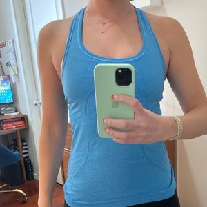 Blue women’s lululemon workout tank